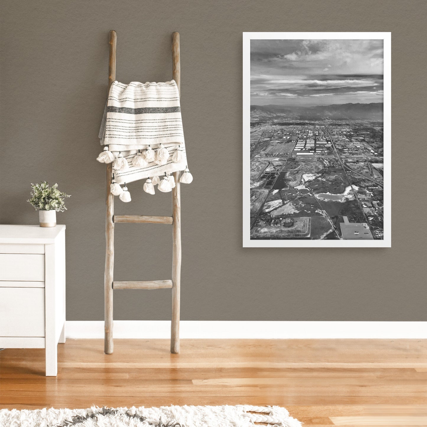 Salt Lake City Framed Print