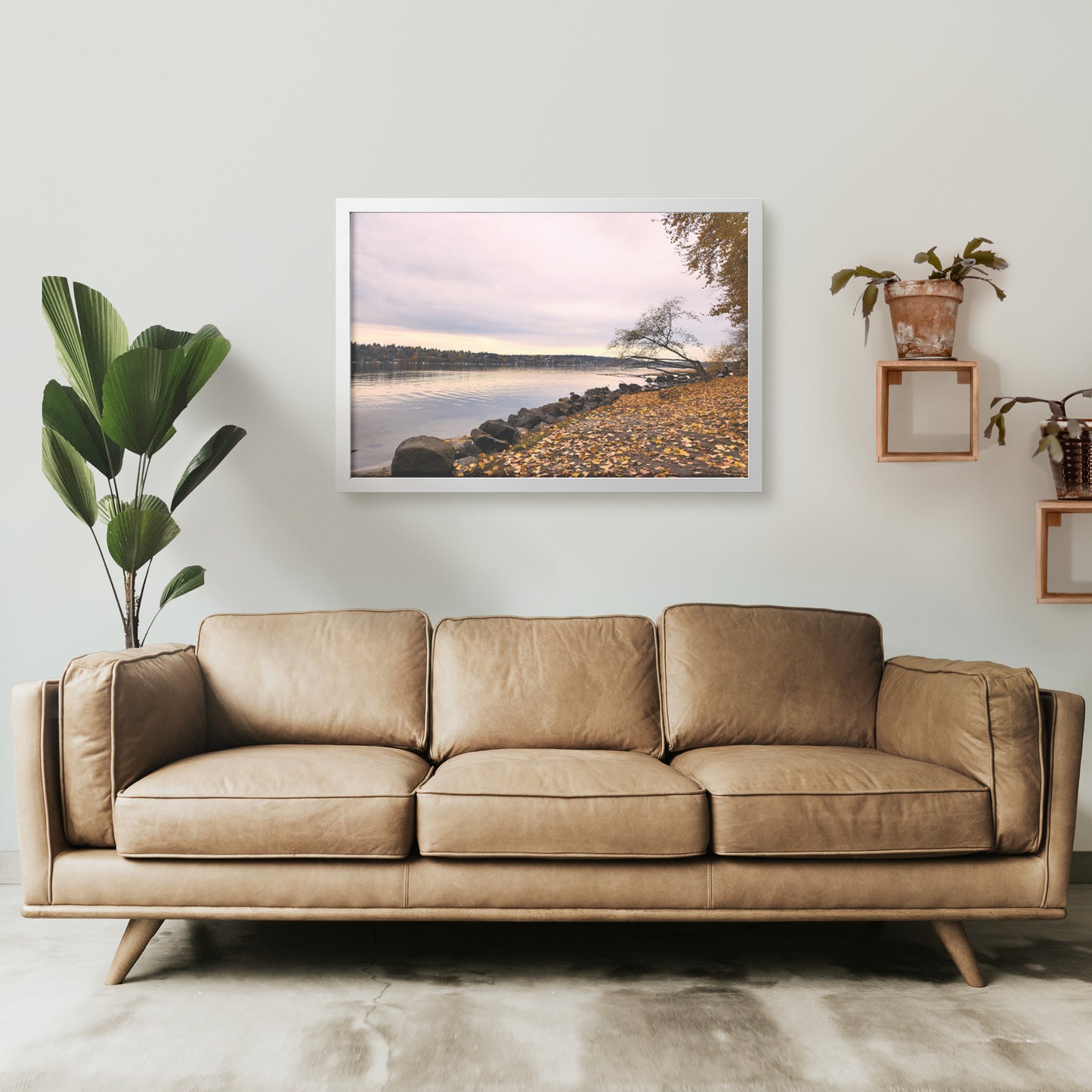 St. Edwards Beach Framed Print