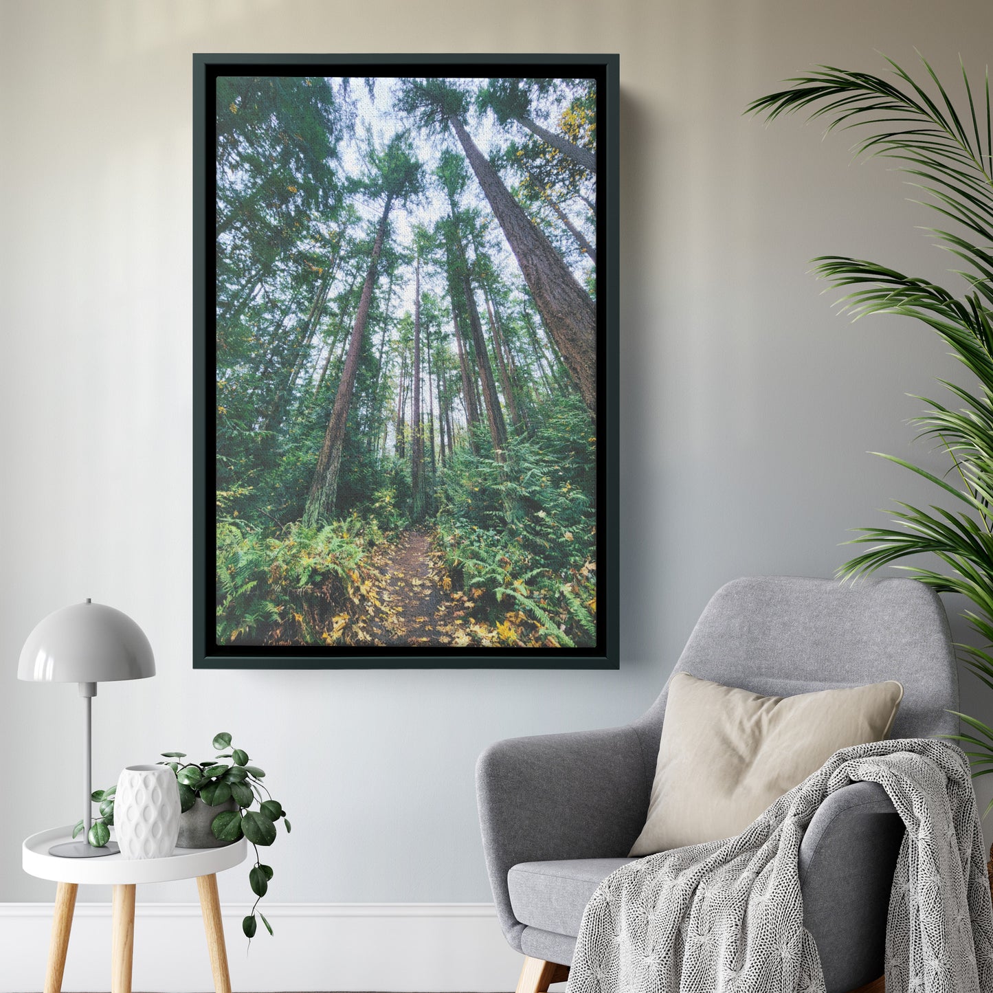 St. Edwards Trail Framed Canvas