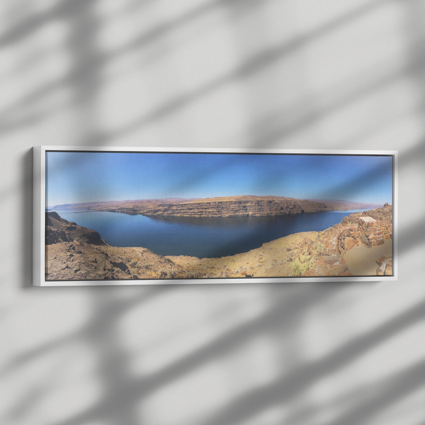 Vantage Panoramic Framed Canvas
