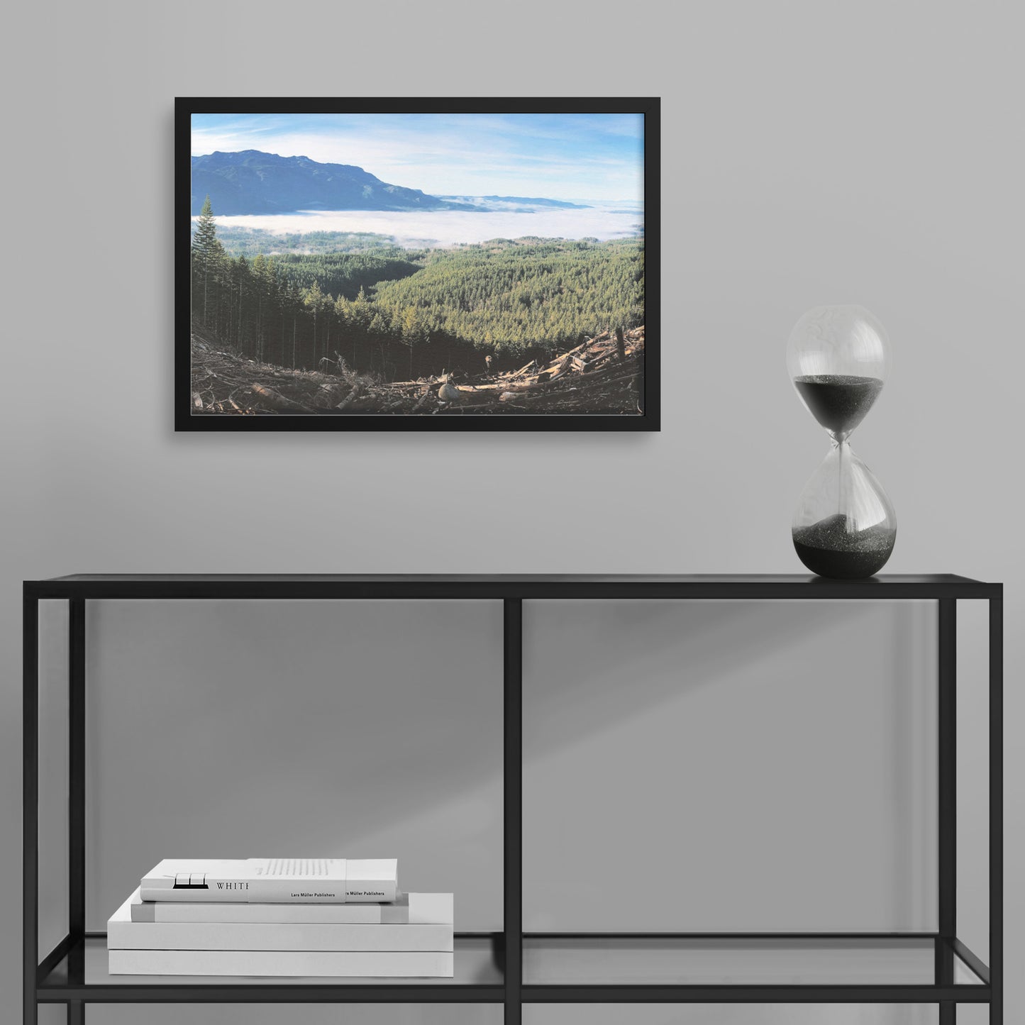 Wallace Falls Clearing Framed Print