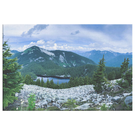 Alpine Lakes Canvas Wrap
