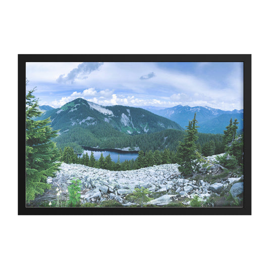 Alpine Lakes Framed Print