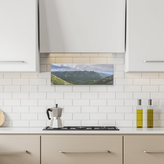 Bandera Mountain Panoramic Canvas Wrap