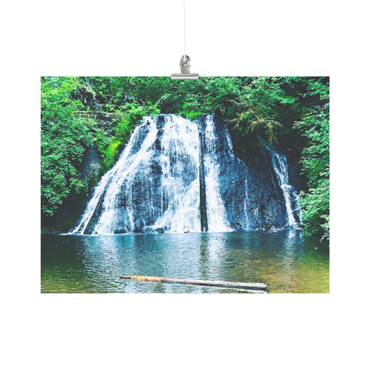 Cherry Creek Falls Poster 18x24
