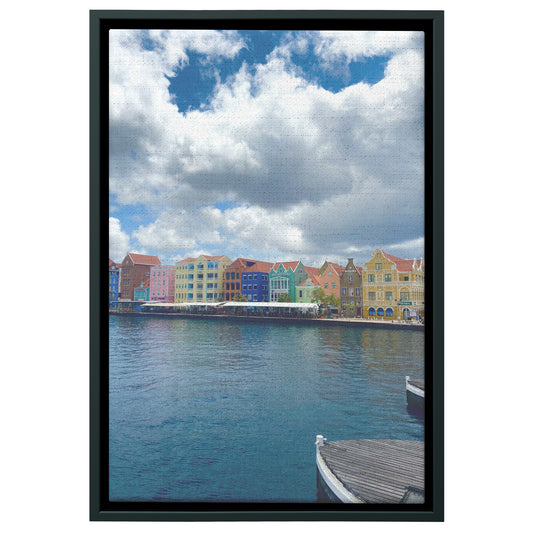 Curaçao Framed Canvas