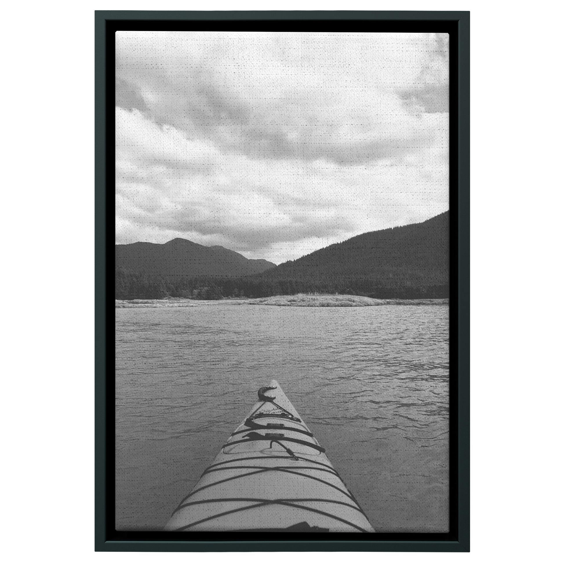 Fritz Cove Framed Canvas-Wall Art