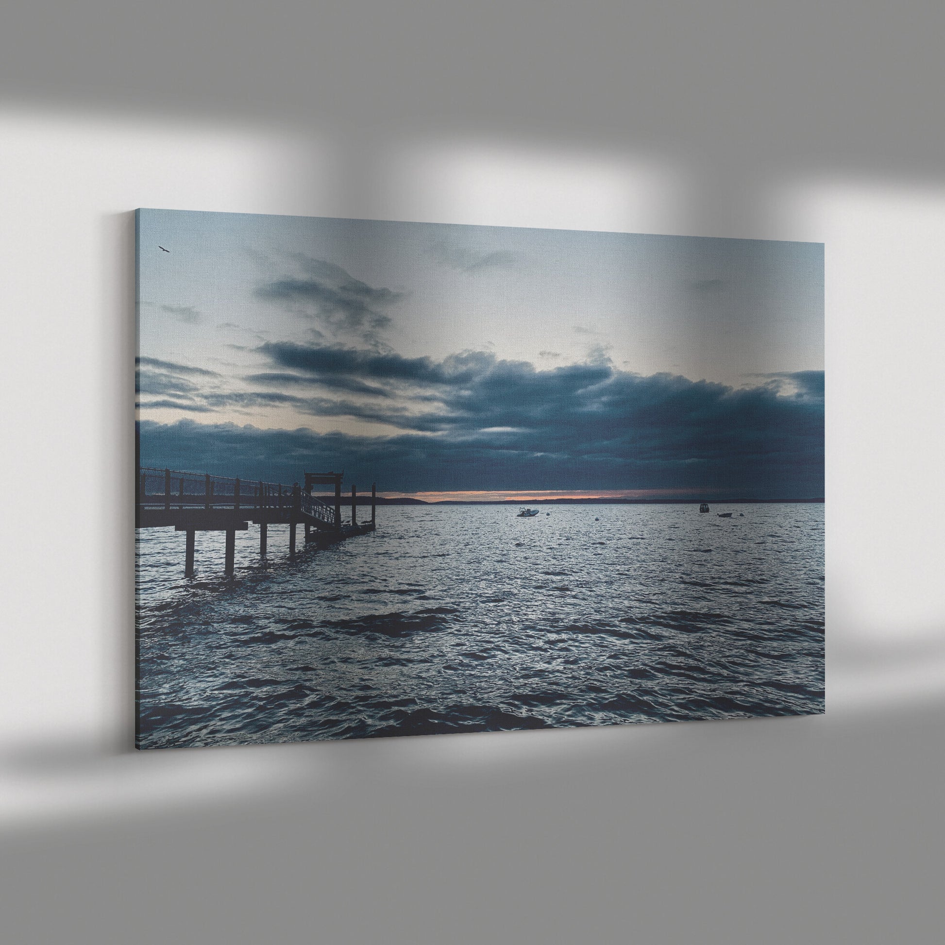 Madrona Beach Canvas Wrap-Wall Art