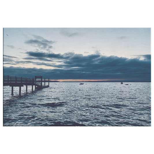 Madrona Beach Canvas Wrap-Wall Art