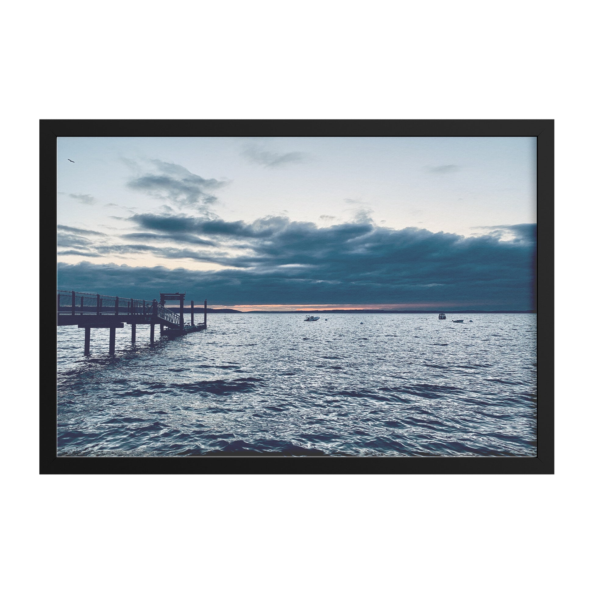 Madrona Beach Framed Print-Wall Art