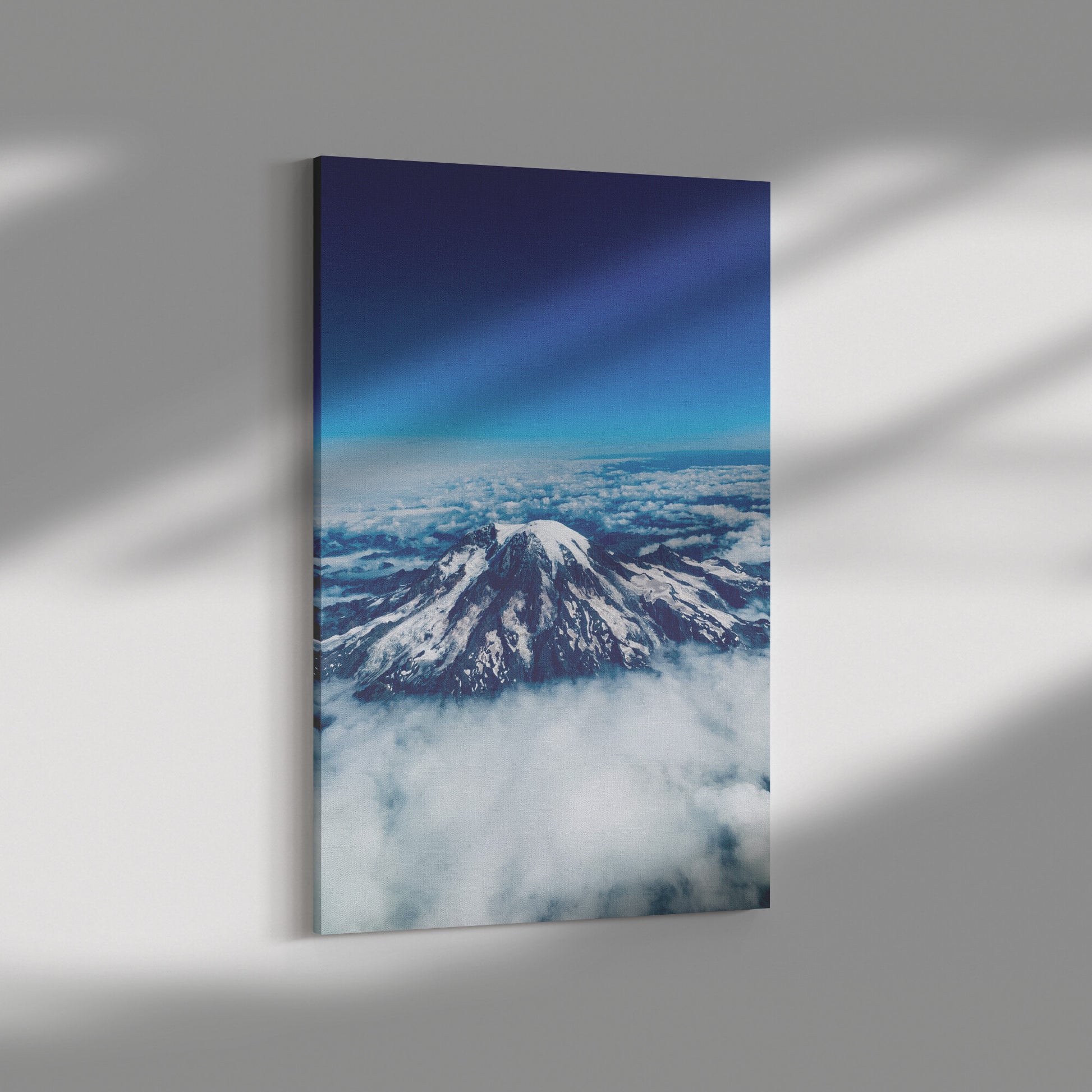 Mount Rainier Aerial Canvas Wrap-Wall Art