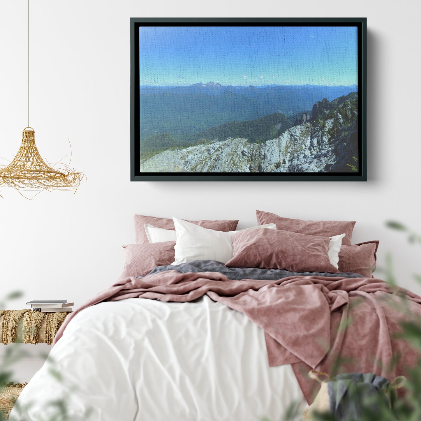 Mt. Pilchuck Framed Canvas