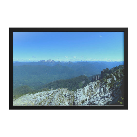 Mt. Pilchuck Framed Print