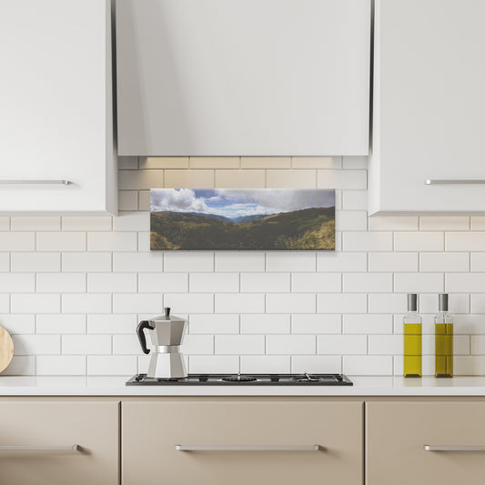 Peru Mountains Panoramic Canvas Wrap