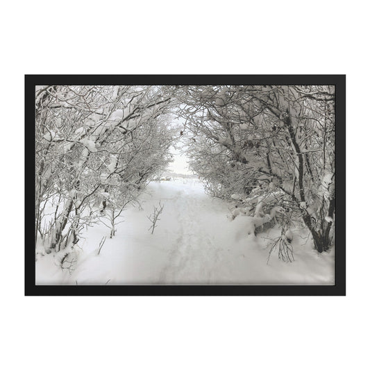 Pullman Snow Framed Print
