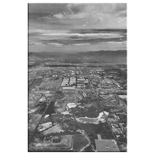 Salt Lake City Canvas Wrap