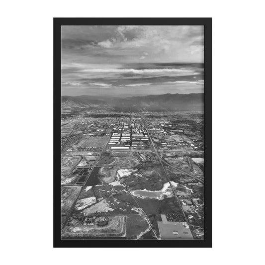 Salt Lake City Framed Print