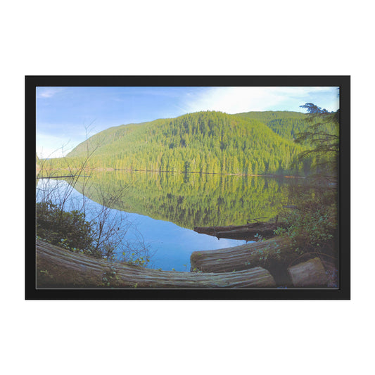 Wallace Falls Lake Framed Print